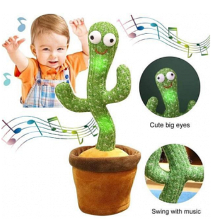 Танцюючий кактус Dancing Cactus 35 см / Співає українською мовою, фото 2