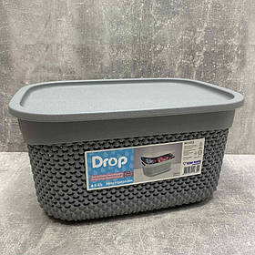 Корзина для зберігання пластикова 6,6 л Ucsan Рlastik M-1163