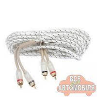 Кабель RCA Kicx FRCA-25 (2RCA + 2RCA / 5.0м)