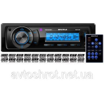 Автомагнітола Shuttle SUD-345 MP-3/USB/MMC без приводу на CD