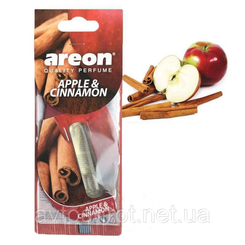 Ароматизатор Areon гелевий "Liguid" 5ml (Apple & Cinnamon)