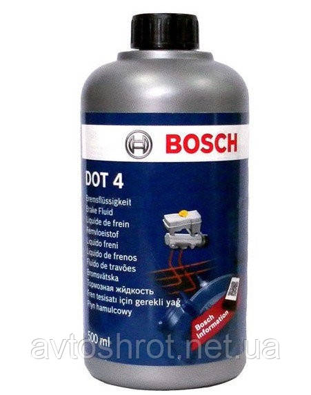 Гальмівна рiдина DOT -4 (Bosch) 0.5 л 1987479106