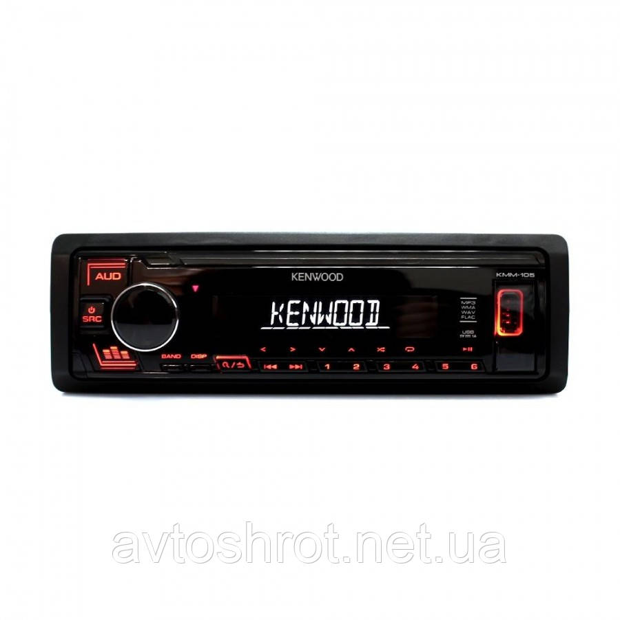 Автомагнітола KENWOOD KMM-105 GY без дисководу