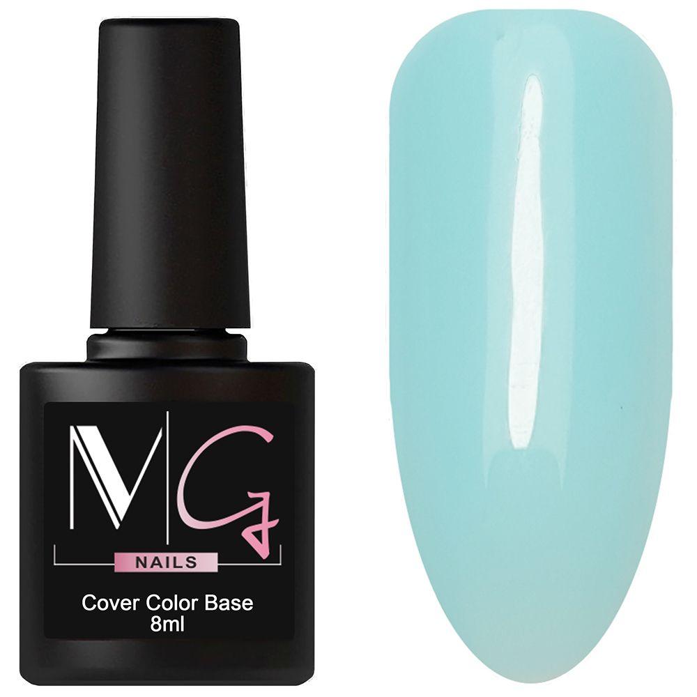 Основа камуфляжна для гель-лаку MG Nail Сover Base №26 Ніжно-блакитний 8 мл, фото 1
