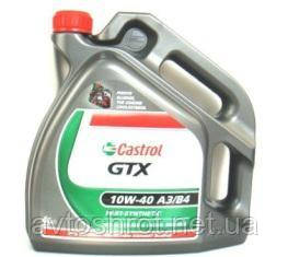 Олива CASTROL GTX 10W-40 бензин 4 л