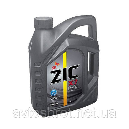 Олива ZIC 5W-30 X7 LPG  4л