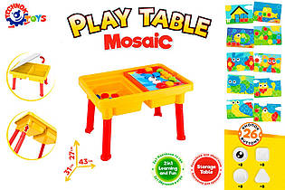 Ігровий столик з мозаїкою Технок 8140