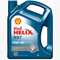 Олива SHELL HX7 10W-40 бензин 4 л