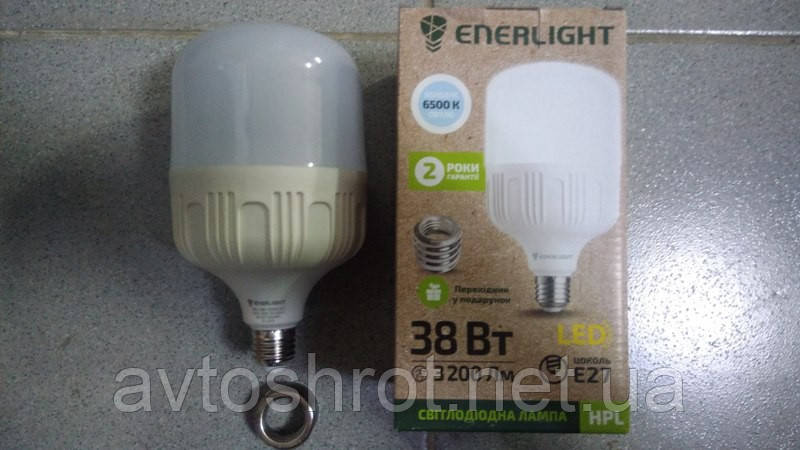 Лампа діодна ENERLIGHT "HPL" E27 LED 38 Вт, 3200 Lm, 6500K