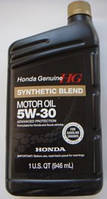 Олива моторна HONDA Genuie SYNT, BLEND 5W-30 1qt (946 мл)