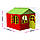 Дитячий будиночок зелений ігровий зі шторками Долоні 02550/3, фото 9