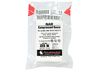 Бинт для тампонады NAR Compressed Gauze 11,5 см x 375 см, 6 слоев