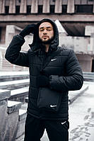 Зимова Куртка Nike "Европейка" чорний