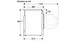 Сушильна машина Bosch WTR87TESPL, фото 9