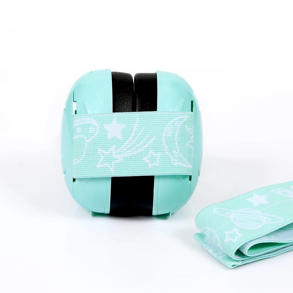 Дитячі протишумні навушники Baby Earmuffs/навушники для дітей від 2 до 24 місяців Зелений, фото 1