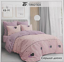 Комплект постільної білизни Тиротекс бязь "Рожевий фламінго"
