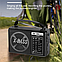 Радіоприймач IS-810BTS, NSS Solar Radio FM/AM/SW  потужний ліхтар, USB/TF, З СОНЯЧНОЮ ПАНЕЛЮ, фото 6