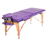 Раскладна кушетка для косметології і масажу "Прем'єр" NEW TEC (світло-бежевий), фото 3