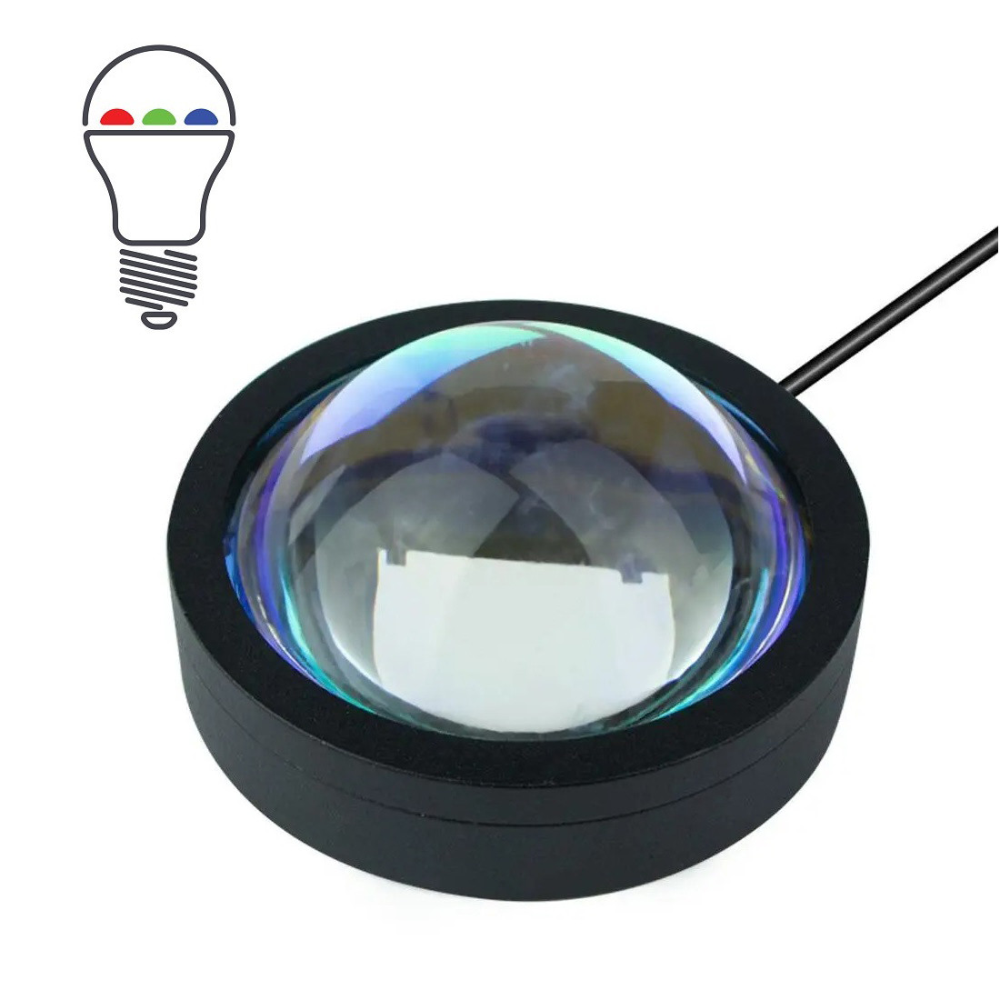 Світлодіодна лампа з пультом RGB Projection Lamp Head WZ886-1
