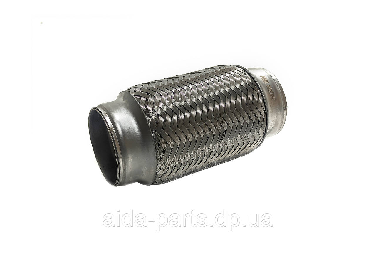 Гофра глушника 45х150 (3-х слойна) Chery, Lacetti (AGK Польща)
