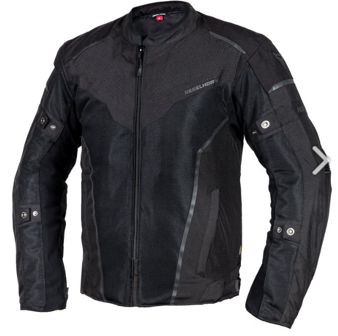 МОТОКУРТКА ТЕКСТИЛЬНА REBELHORN HIFLOW IV BLACK