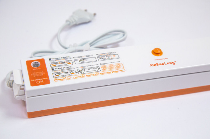 Вакууматор від мережі Freshpack Pro оранжевый, Вакууматор для дому, UA-379 Вакууматор домашній