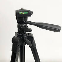 Штатив металевий універсальний для телефона та фотоапарата Tripod 3120 PRO портативний трипод 0,35-1.02м, фото 2
