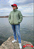 Весняна жіноча куртка колір ЧОРНИЙ, фото 7