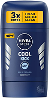 Чоловічий дезодорант-стік Nivea "Cool Kick"