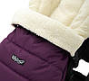 Зимовий конверт Babyroom Wool N-20 violet фіолетовий, фото 9