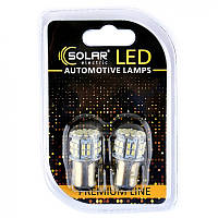 Лед лампа для авто S25 Premium Line 50SMD 3030 BAY15d 6500K Solar комплект 2шт
