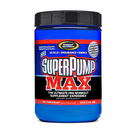 Super Pump MAX (640 g, blue raspberry ice)
