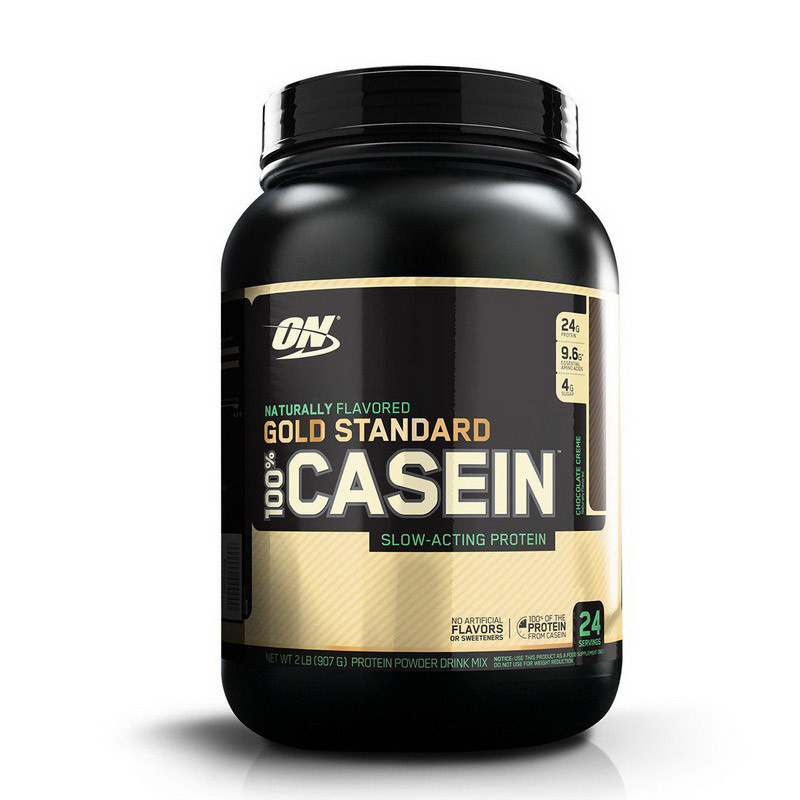 100% Gold Standard Casein Natural (907 g, chocolate creme)