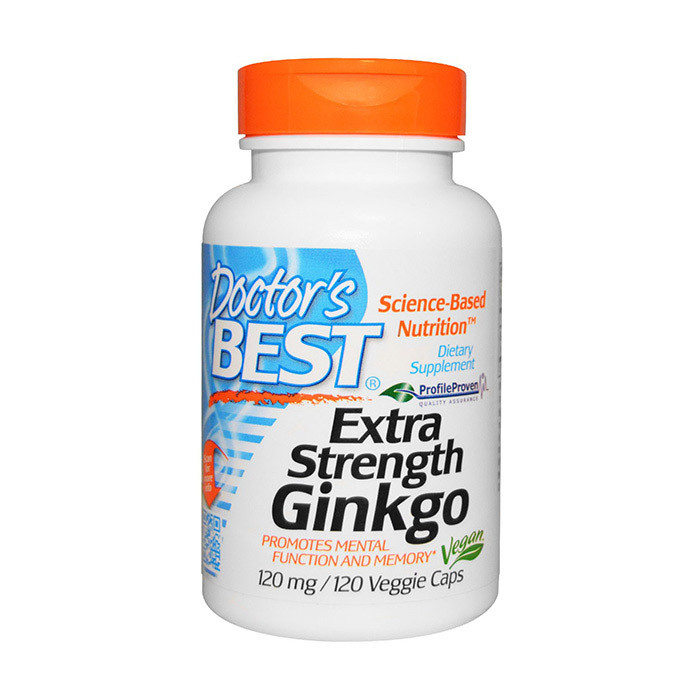 Extra Strength Ginkgo 120 mg (120 caps), фото 1