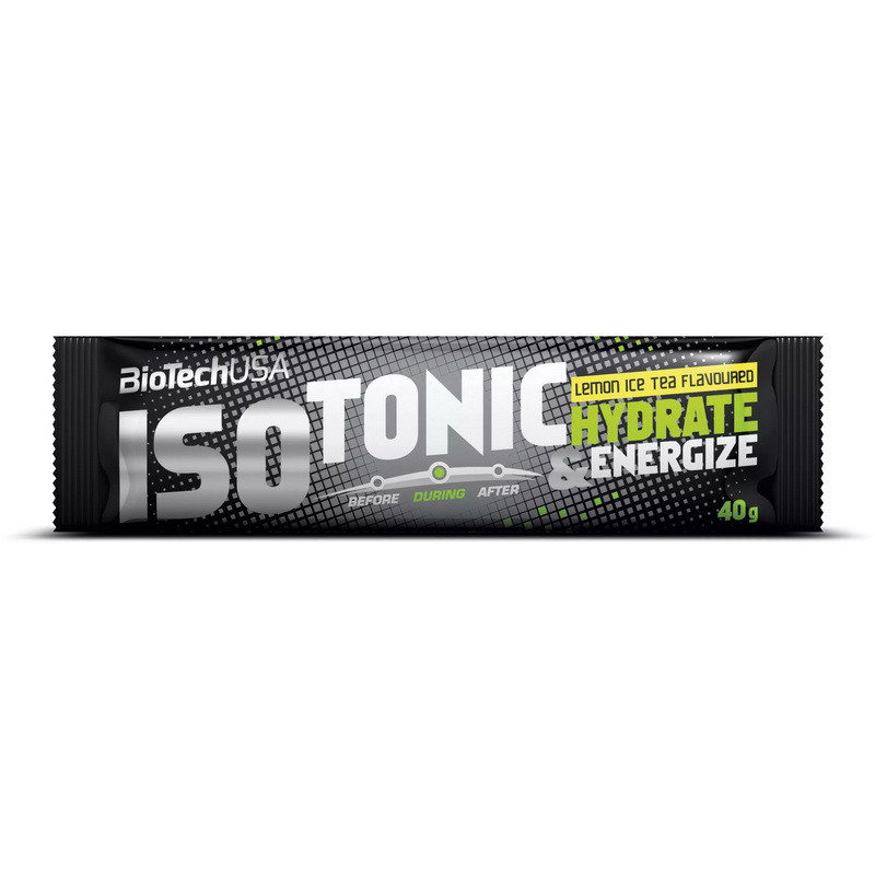 ISO TONIC Hydrate & Energize (40 g, lemon ice tea), фото 1