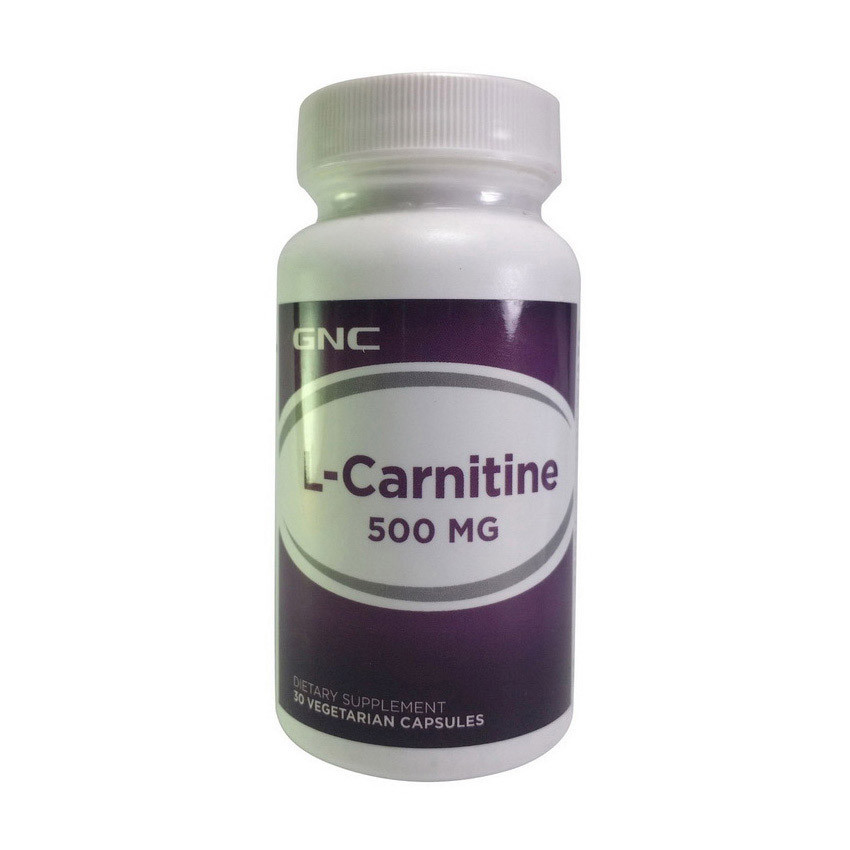 L-Carnitine 500 mg (30 veg caps), фото 1