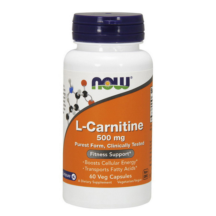 L-Carnitine 500 mg (60 veg caps), фото 1