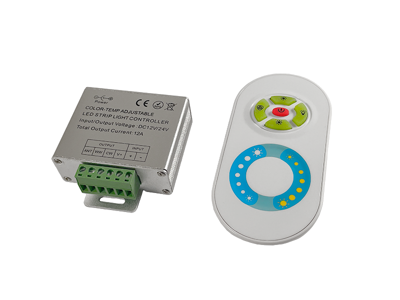 Контролер W| W для світлодіодної стрічки радіо сенсор 12 А 12-24 V (немає прив'язки до пульта та контролера)