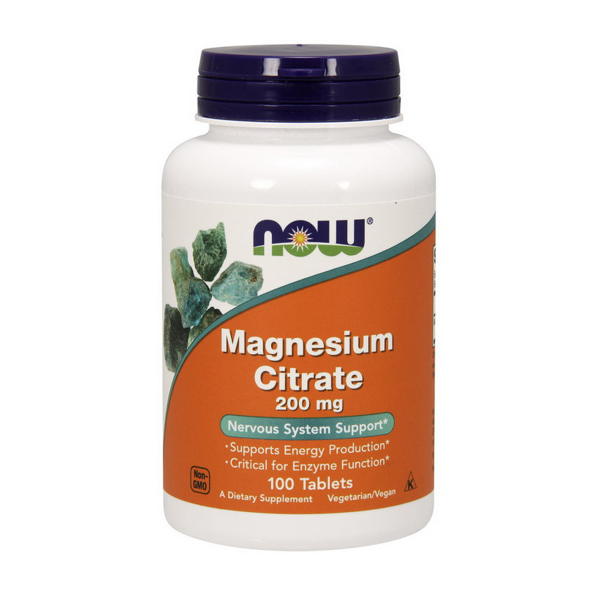 Magnesium Citrate 200 mg (100 tabl), фото 1