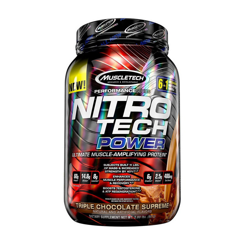 Nitro Tech Power (907 g, french vanilla swirl), фото 1