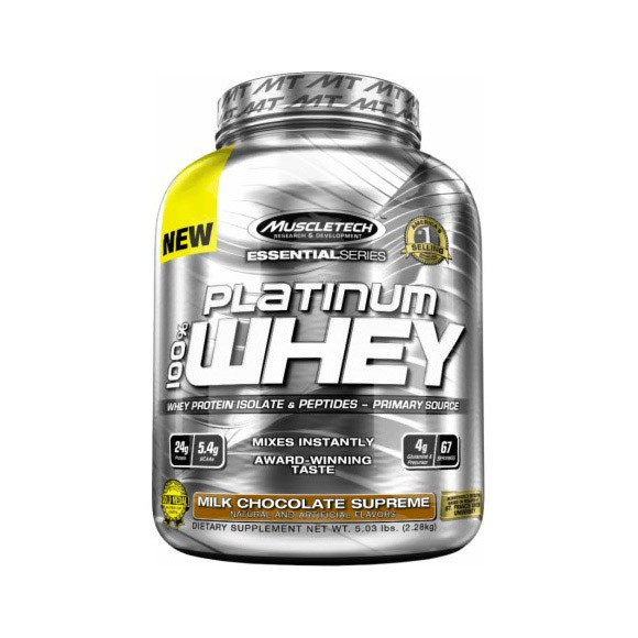 Platinum 100% Whey (2,27 kg, strawberries and cream), фото 1