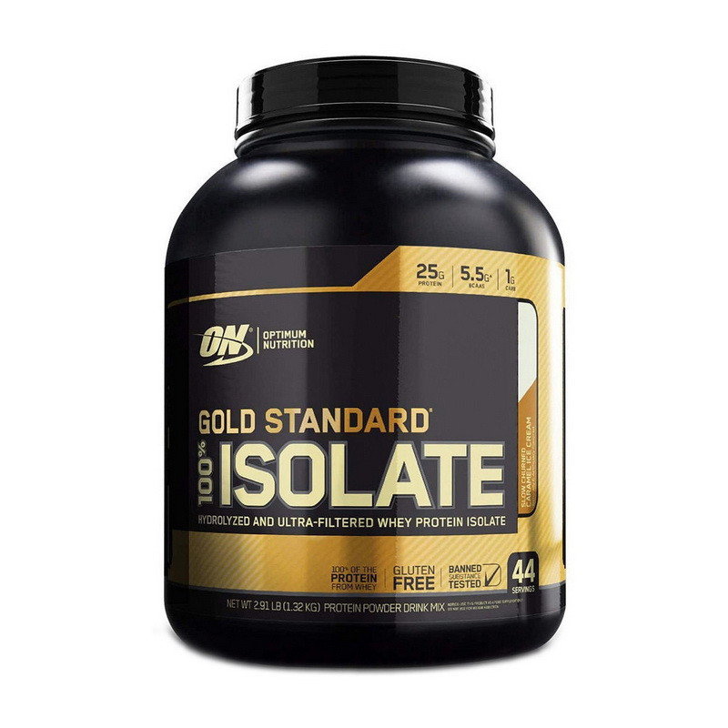 100% Gold Standard Isolate (1,32 kg, rich vanilla)