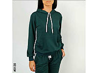 Костюм спортивний підлітковий зелений (кофта L=53, штани L=79) ТМ KOLAY "Kg"