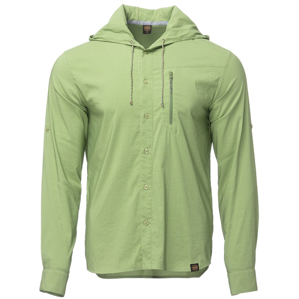 Рубашка Turbat Maya Hood Mns Peridot Green (зелений), L - фото 1 - id-p1775223158
