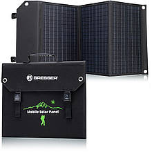Портативний зарядний пристрій сонячна панель 60 Watt Bresser Mobile Solar Charger USB DC