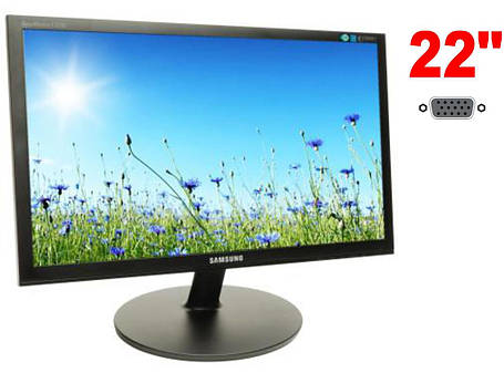 Монітор Б-клас Samsung SyncMaster E2220N / 22" (1920x1080) TN / VGA / VESA 75x75, фото 1