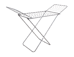 Підлогова сушарка для білизни 18м Eurogold 0503M