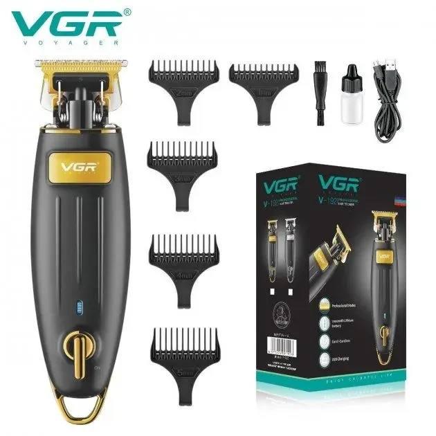 Акумуляторна машинка для стриження волосся VGR V-192