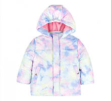 Куртка зимова для дівчинки Бембі КТ296 різнокольорова 80
