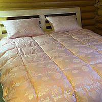 Одеяло пуховое 80% пух Standart Polyester Line Catalea розовое 170х200 см вес 2300г